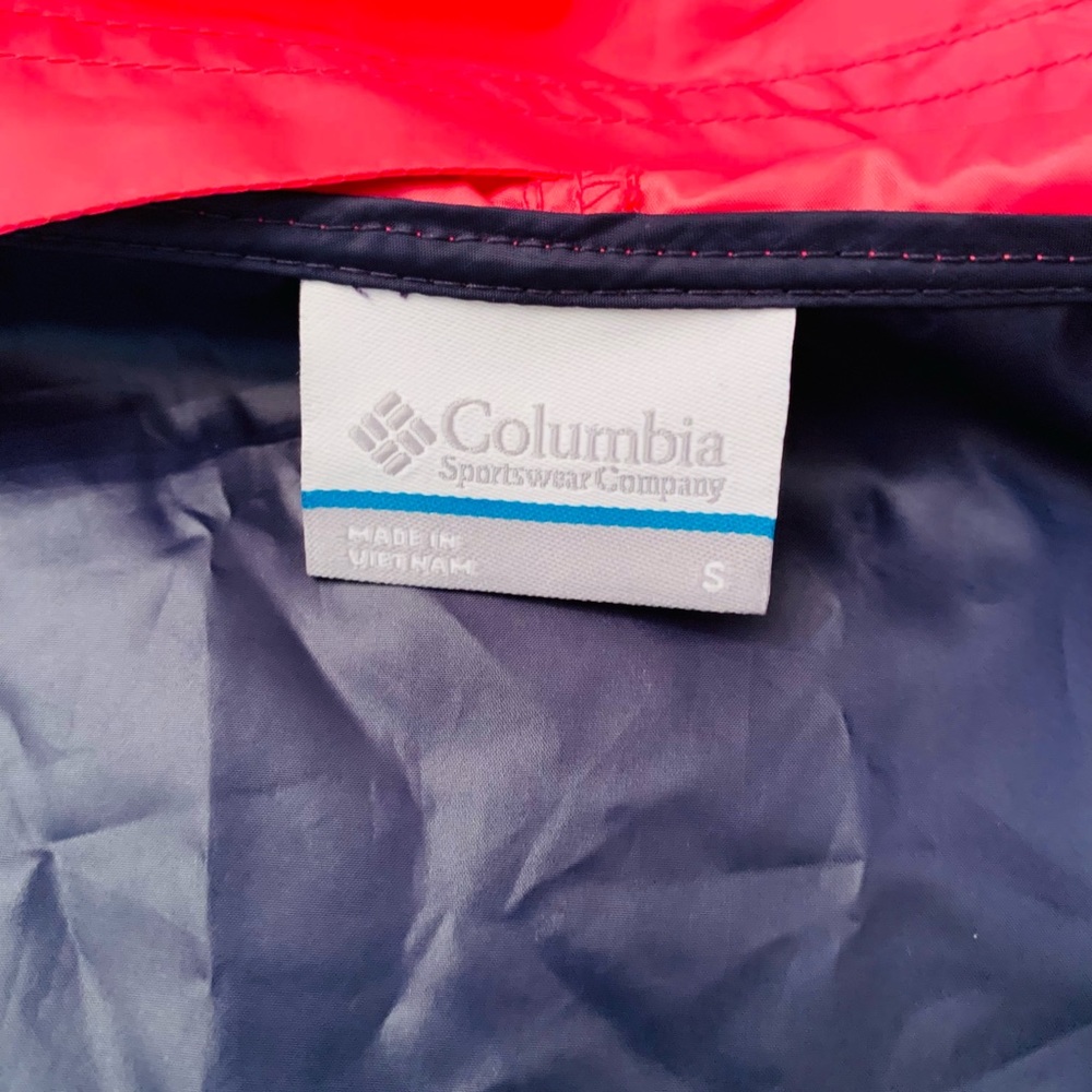 COLUMBIA GIRLS LIGHT WIND BREAKER MULTI COLOR - Picture 4 of 8